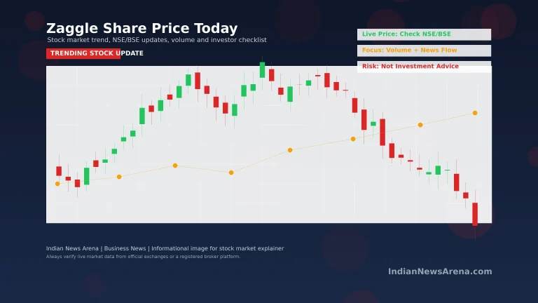 Zaggle share price today stock market update